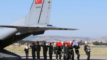 Şehit Kuşak’ın cenazesi Balıkesir'e getirildi