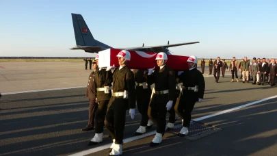 Ordulu şehidin naaşı memleketine getirildi