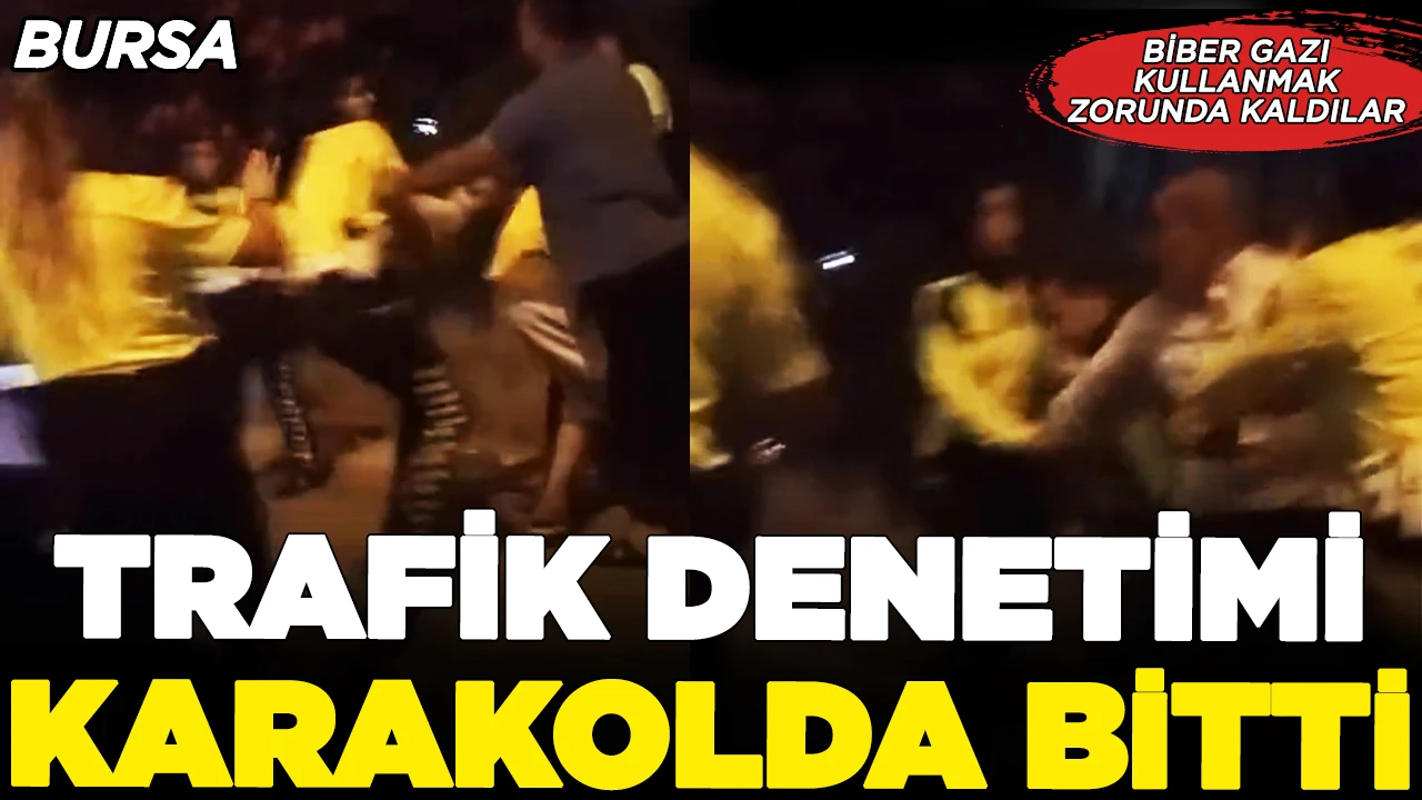 Ehliyetsiz sürücüye ceza kesildi! Babası polise saldırdı