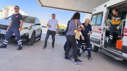 Bursa'da fabrikada görünmez kaza