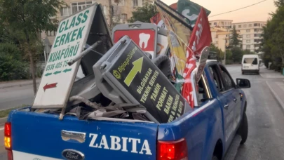 Nilüfer'de izinsiz afişlere sıkı denetim