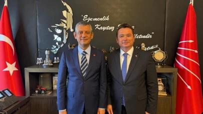 Erkan Aydın'dan Özgür Özel'e ziyaret