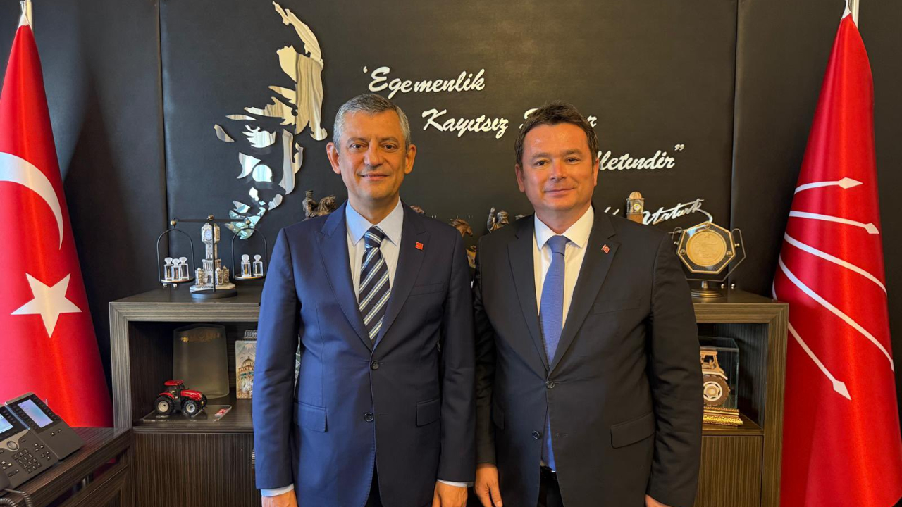 Erkan Aydın'dan Özgür Özel'e ziyaret