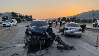 Osmaniye’de iki otomobil çarpıştı: 2 yaralı