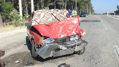 Muğla'da trafik kazası: 2 yaralı
