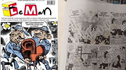 Karikatür soruşturmasında firari yazı işleri müdürü hakkında gözaltı kararı