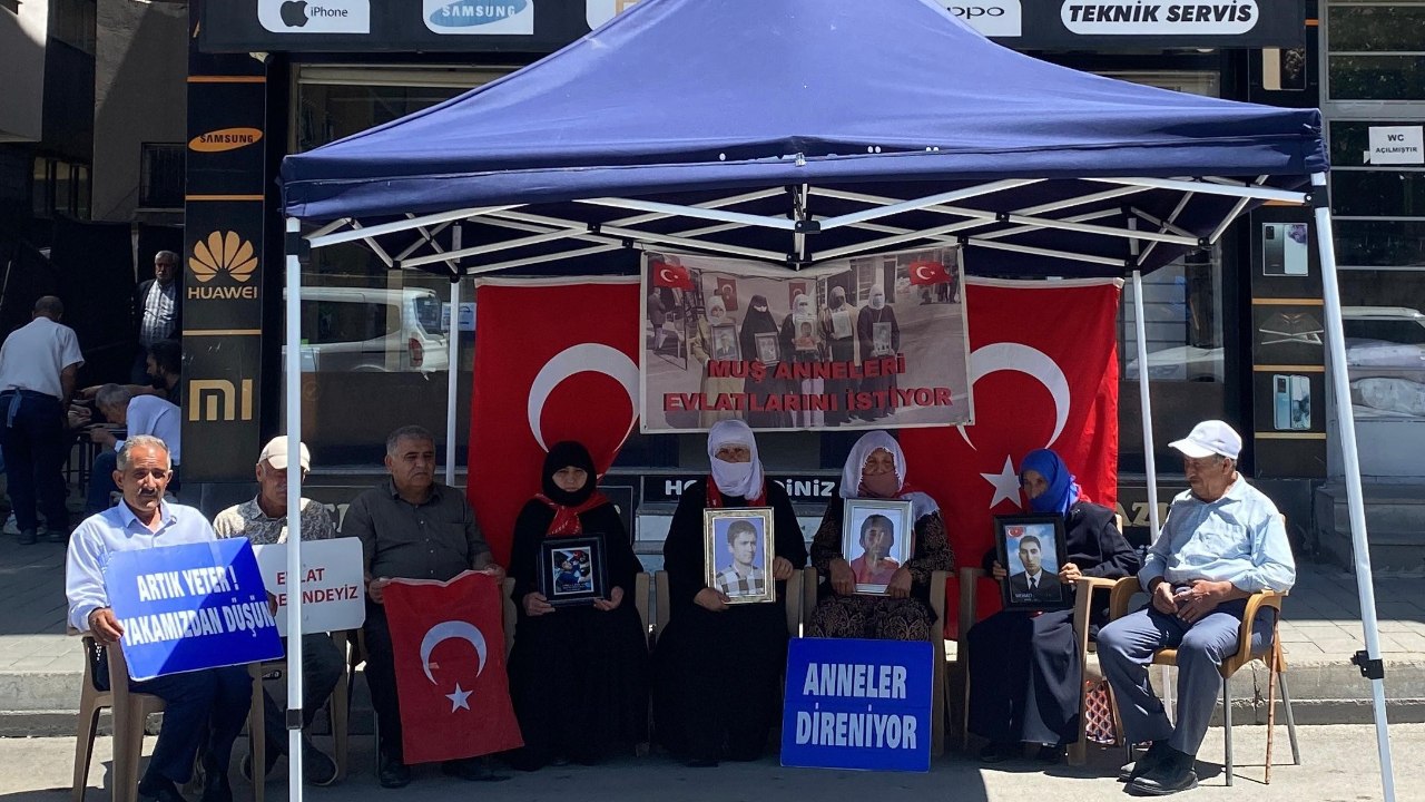 Muşlu annelerin evlat eylemi!