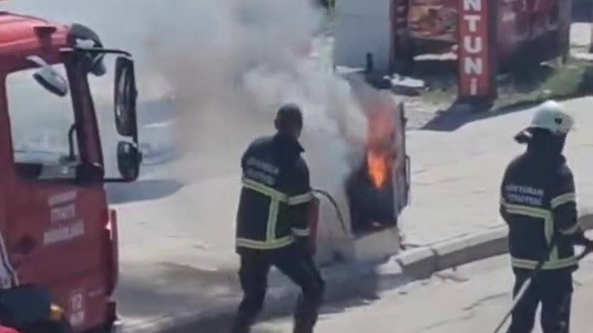 Adıyaman'da trafo yangını!