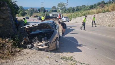 Sinop'ta trafik kazası: 3 yaralı