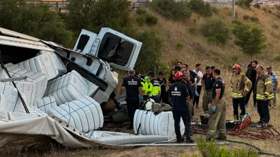 Kuzey Marmara Otoyolu’nda feci kaza: 2 kişi hayatını kaybetti