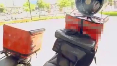 Bursa'nın kavurucu sıcağına motokuryeden vantilatörlü çözüm
