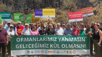 Orman yangınlarına karşı ortak ses! "Geleceğimizi birlikte savunuyoruz"