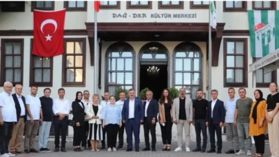 Anahtar Parti DAĞDER'i ziyaret etti