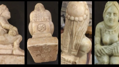 Antik dönemine ait 1700 yıllık tarihi eser ele geçirildi