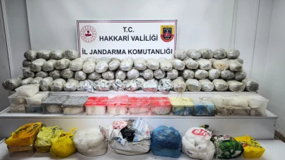 Hakkari’de uyuşturucu operasyonu: 3 gözaltı