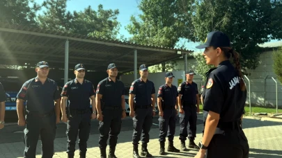 Tekirdağ'ın ilk kadın ilçe jandarma komutanı göreve başladı