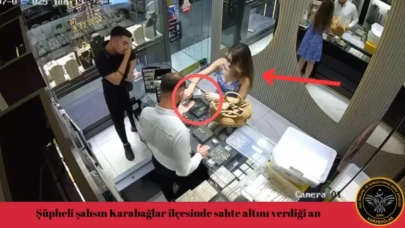 Sahte altın şebekesi İzmir polisine yakalandı
