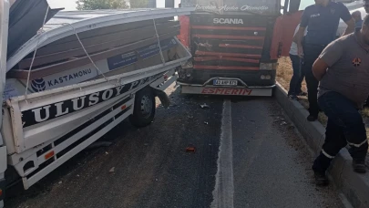 Konya’da zincirleme kaza: 1 yaralı