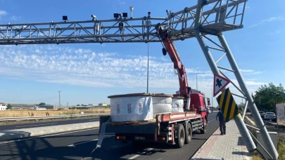 Tekirdağ'da maddi hasarlı trafik kazası!
