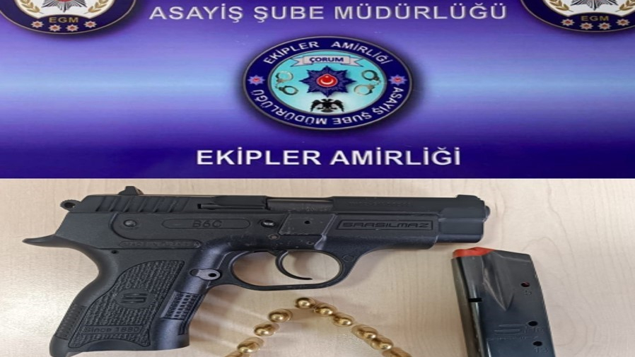 Çorum'da aranan 5 kişi yakalandı