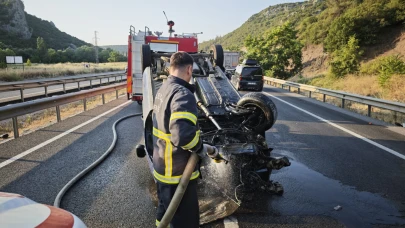 Osmangazi Tüneli çıkışında trafik kazası: 4 yaralı