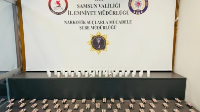 Samsun'da Zehir tacirlerine darbe: Binlerce sentetik ecza ele geçirildi