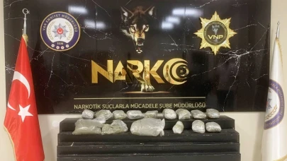 Van'da kilolarca uyuşturucu madde ele geçirildi