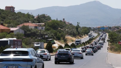 Araç kuyruğunun bir ucu Aydın diğer ucu Muğla’da
