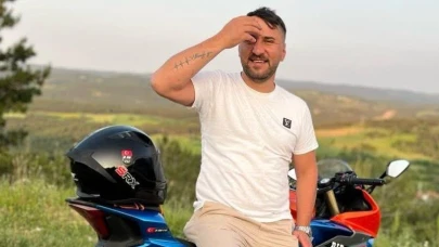 Bariyerlere çarpan motosiklet sürücüsü öldü