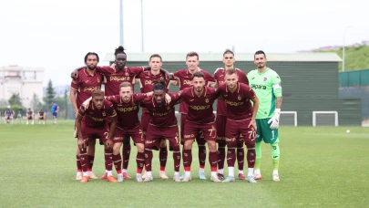 Trabzonspor, Dinamo Tiflis ile hazırlık maçı yaptı