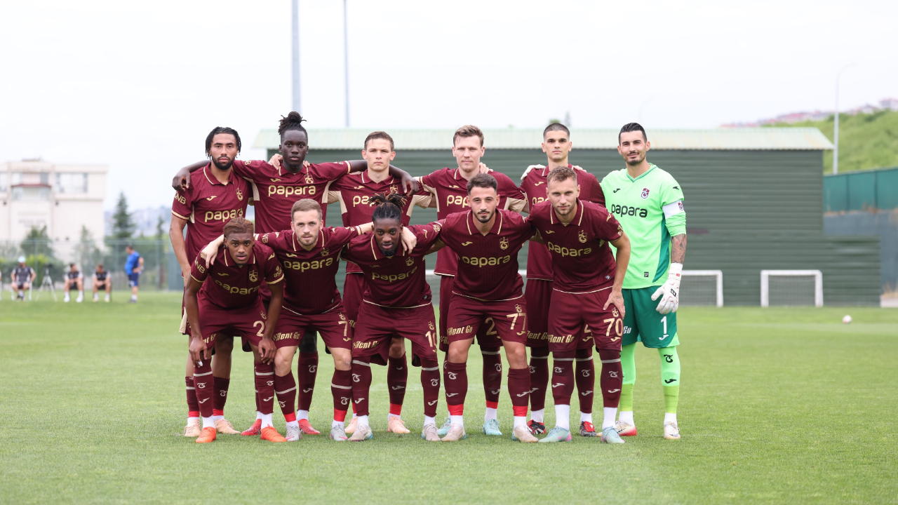 Trabzonspor, Dinamo Tiflis ile hazırlık maçı yaptı