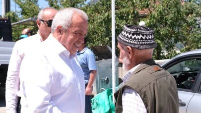 Başkan Özdemir vatandaşlarla aynı sofrada buluştu
