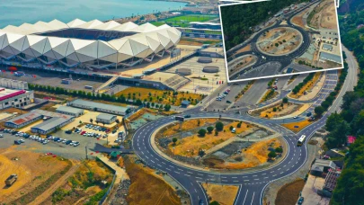 Trabzon Şehir Hastanesi Kavşağı trafiğe açıldı