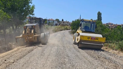 Bursa'nın dört bir yanında yol çalışmaları sürüyor