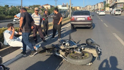 Zonguldak’ta motosiklet kazası: 1 yaralı