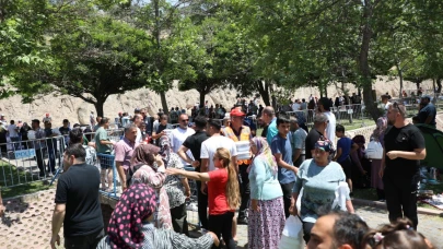 Melikgazi'de 647. Evliyalar Günü Pilav etkinliği
