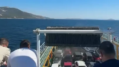 Marmara Adası açıklarında feribotta can pazarı! 200 yolcu tahliye ediliyor