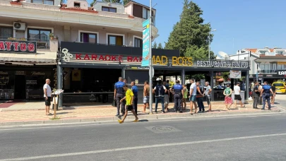 Marmaris'te tartışmanın yaşandığı işletme mühürlendi