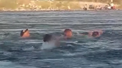 Boğulmak üzere olan 3 kişi son anda kurtarıldı