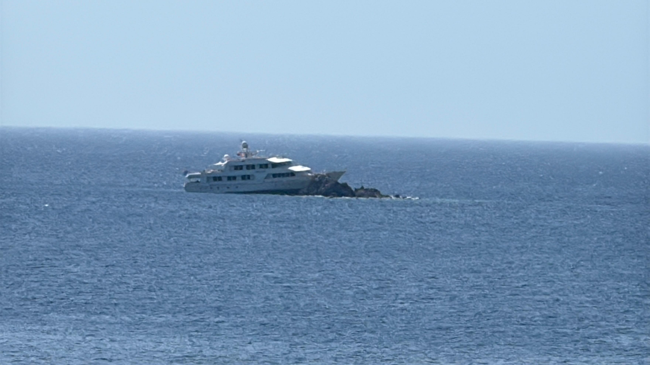 Bodrum'da motoryat kazası