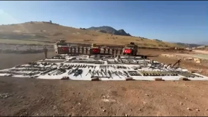 Terör örgütünün kullandığı mağara kullanılamaz hale getirildi