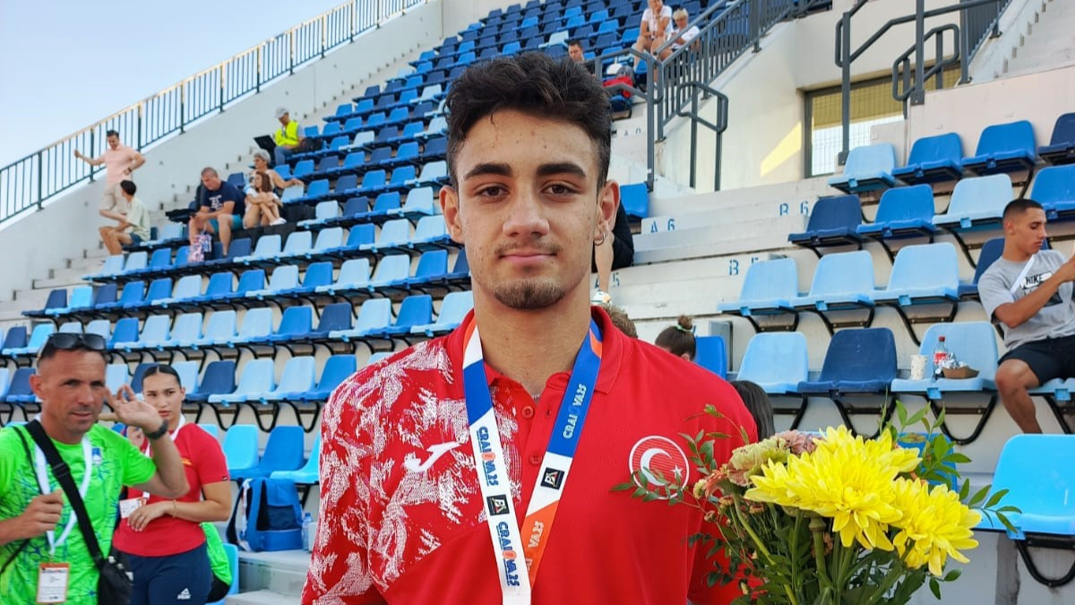 Aydınlı milli sporcu Balkan Şampiyonu oldu