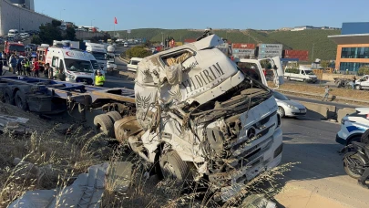 Kocaeli D-100'de zincirleme kaza: Ölü ve yaralılar var