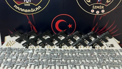 İzmir'de silah ticareti operasyonu