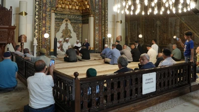 Bursa'da 15 Temmuz şehitleri Ulu Cami'de dualarla anıldı