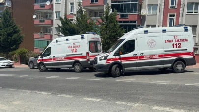 5 metre yüksekten düştü: Babası ardından atladı