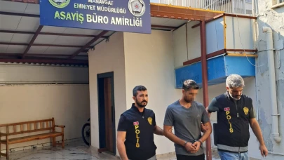 Manavgat'ta 12 yıl hapis cezası ile aranan şahıs yakalandı