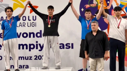 Taekwondo’da Elazığ sporcuları Türkiye 3'üncüsü oldu