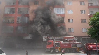 Niğde'de iş yeri deposunda korkutan yangın