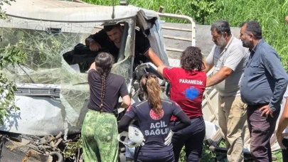 Iğdır'da trafik kazası: 1 yaralı